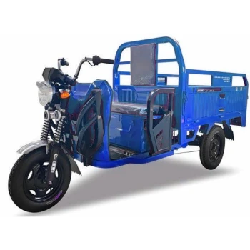 Грузовой электротрицикл Yasmand Карго 1500 60V 1800W Синий