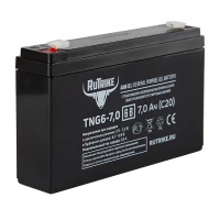 Тяговый аккумулятор RuTrike TNG6-7,0 (6V7,0A/H C20)