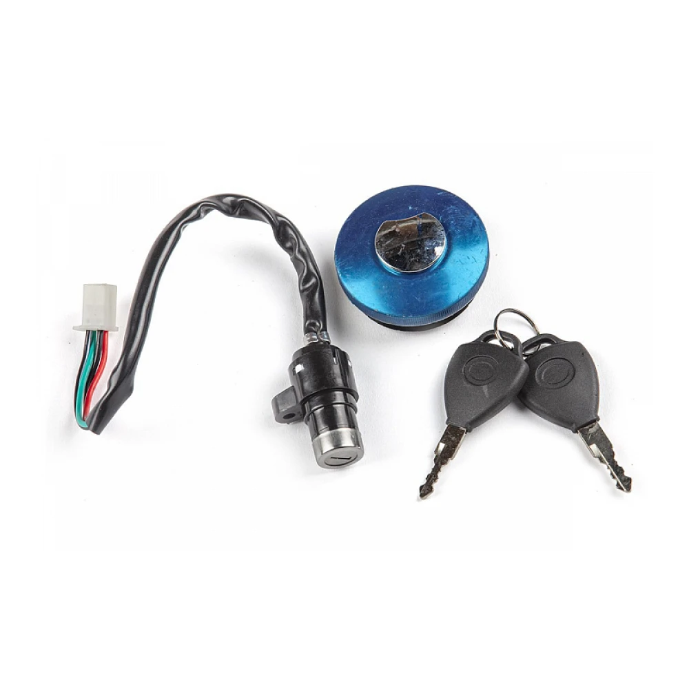 Крышка бензобака с замком электротрициклов Rutrike Гибрид